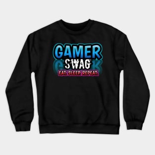 Gamer Eat Sleep Repeat Crewneck Sweatshirt